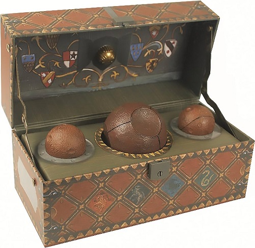 Running Press Harry Potter Collectible Quidditch Set