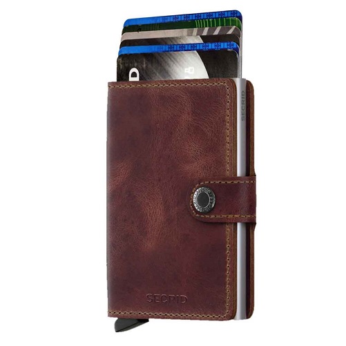 SECRID Leather Mini Wallet gifts for 19 year old boy