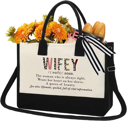 Canvas Shoulder Bag birthday gift ideas for wife