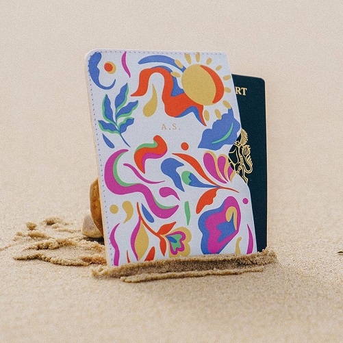 Custom Leather Passport Cover gifts for the woman who has everything