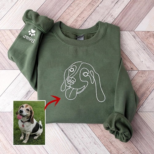 Custom Pet Sweatshirt birthday gifts for sister