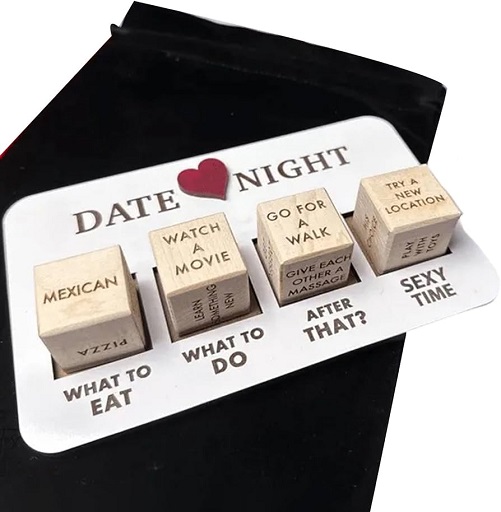 Date Night Dice birthday gift ideas for wife