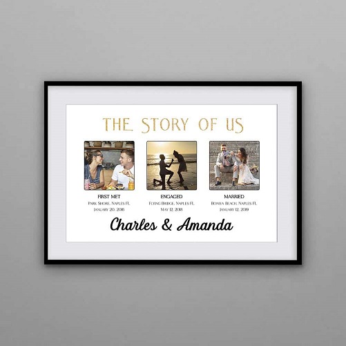 The Story of Us Photo Holder