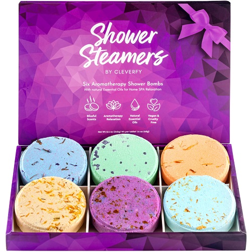 Aromatherapy Shower Steamers with Essential Oils