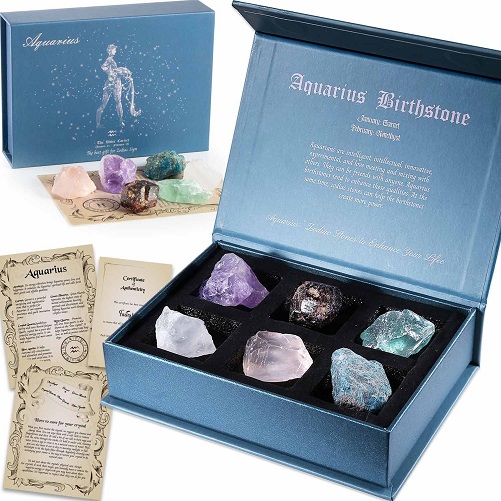 Faivykyd Crystals with Horoscope Box Set