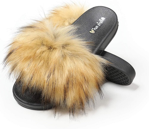 Fluffy Slide Slippers gifts for mom who does not want anything