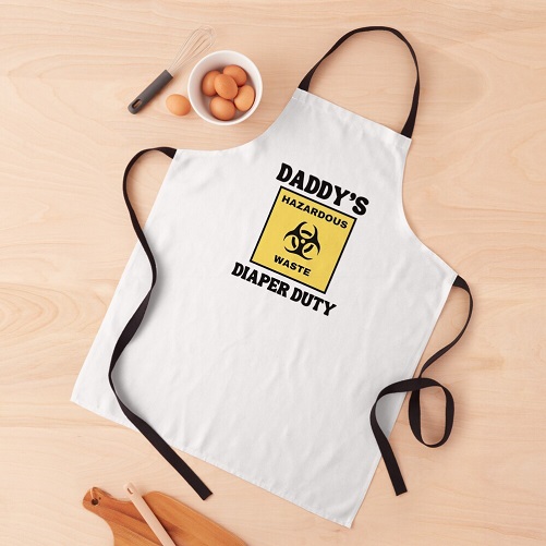 Funny Daddy’s Diaper Duty Apron