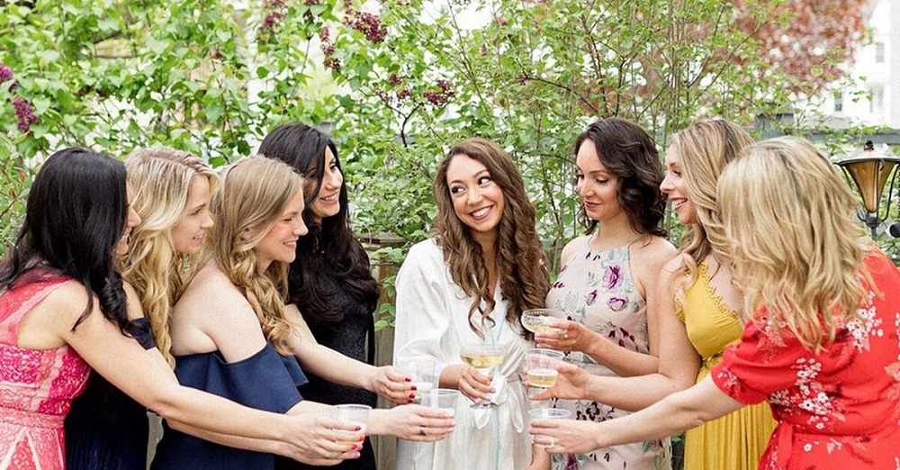 Funny bridal shower captions