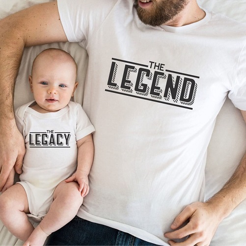 Matching Daddy & Baby Shirts