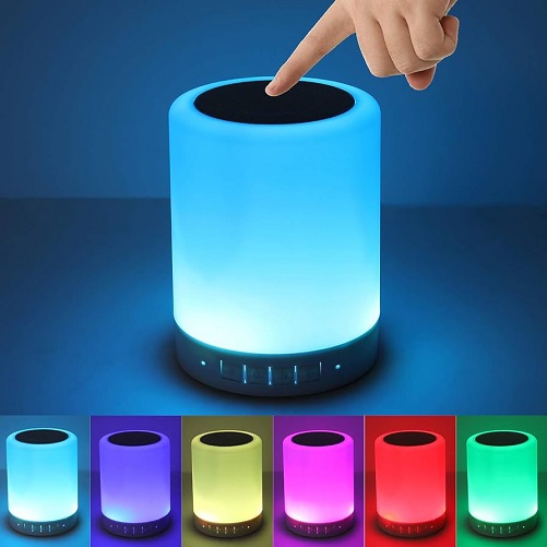 Night Light Bluetooth Speaker