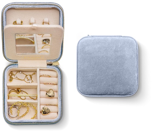 Small Travel Jewelry Case