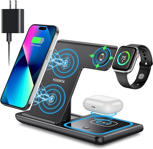 3 in 1 Wireless Fast Charger Small Gift Ideas