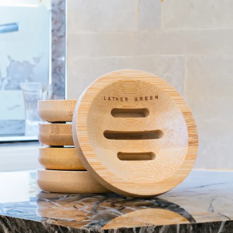 Bamboo Shower Steamer Tray