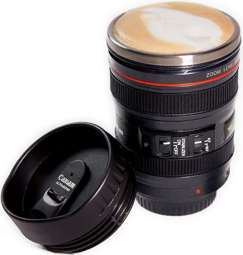 Camera Lens Coffee Mug gifts for men in their 20s