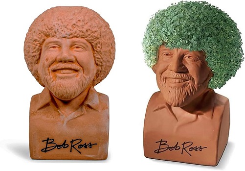 Chia Bob Ross Chia Pet