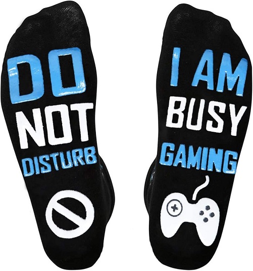 Do Not Disturb Gaming Socks