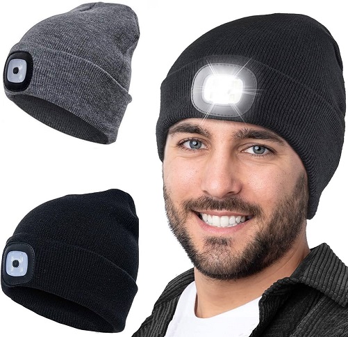 LED Lighted Beanie gifts for the impossible man