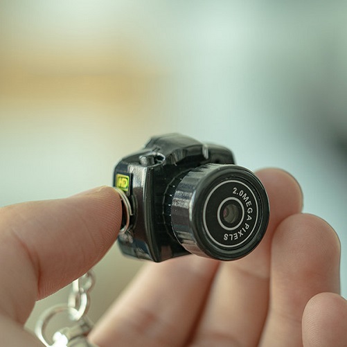 Mini Camera Keychain Small Gift Ideas