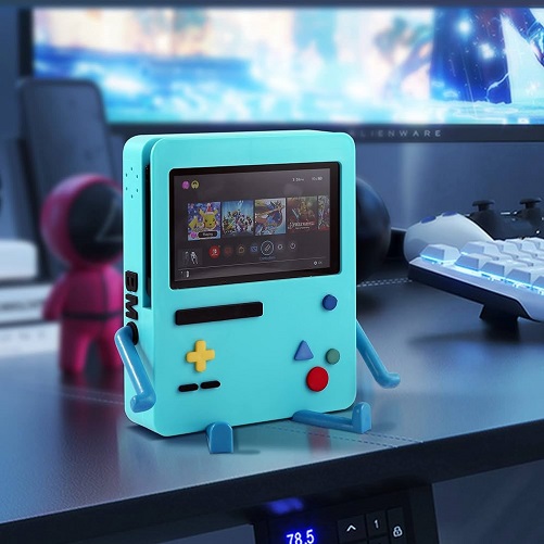 Pastel BMO Nintendo Switch Dock