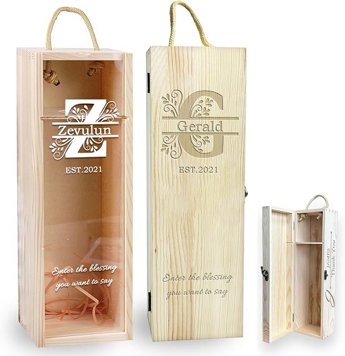 Personalized Wine Box