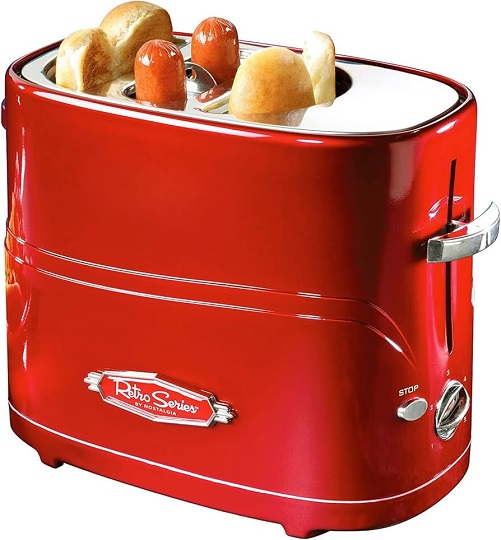 Retro Hot Dog and Bun Toaster Gag Gifts