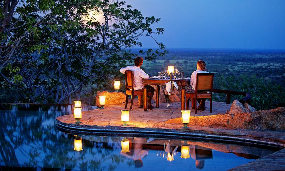 Safari honeymoon captions for couples