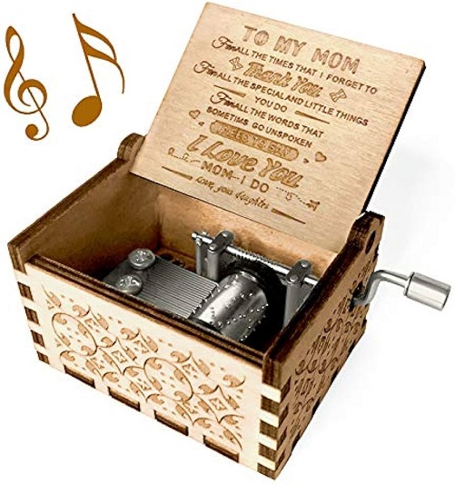 "You Are My Sunshine" Wood Music Box