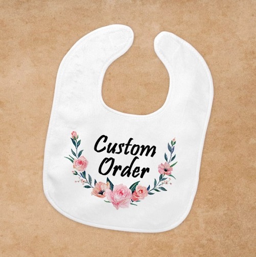 Customizable Baby Bibs second babies gift ideas