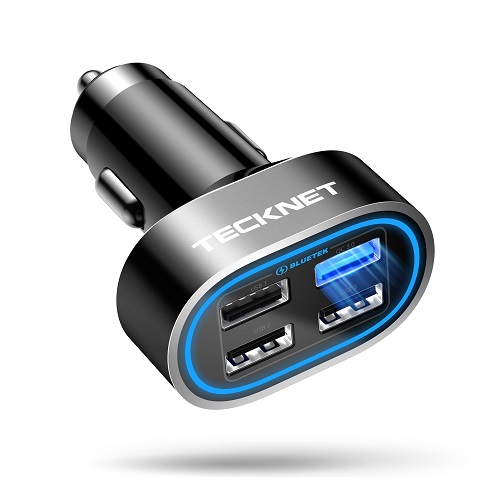 4-Port Car Charger