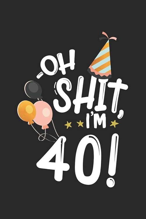 40th Birthday Gag Notebook