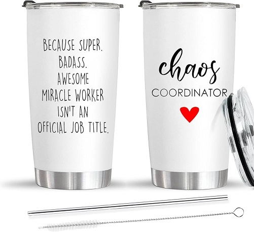 Chaos Coordinator Tumbler dance mom gift