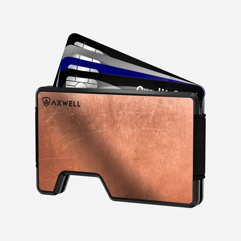 Copper Finish Resin Wallet