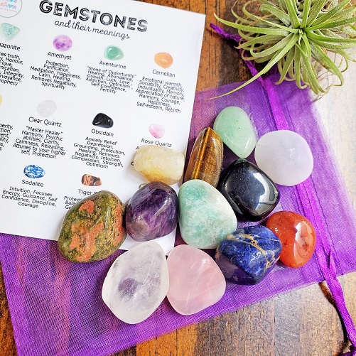 Crystal Gemstone Set gifts for your boyfriend's mom