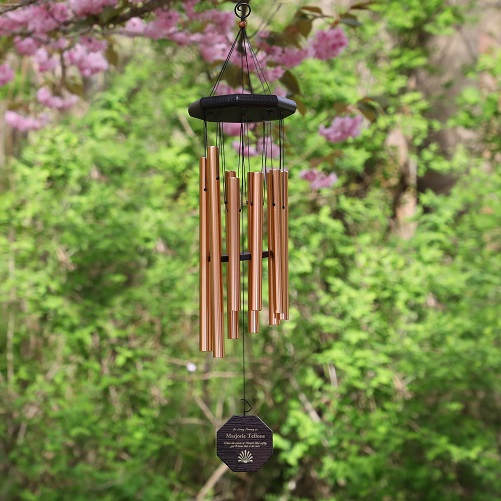 Custom Copper Finish Wind Chime