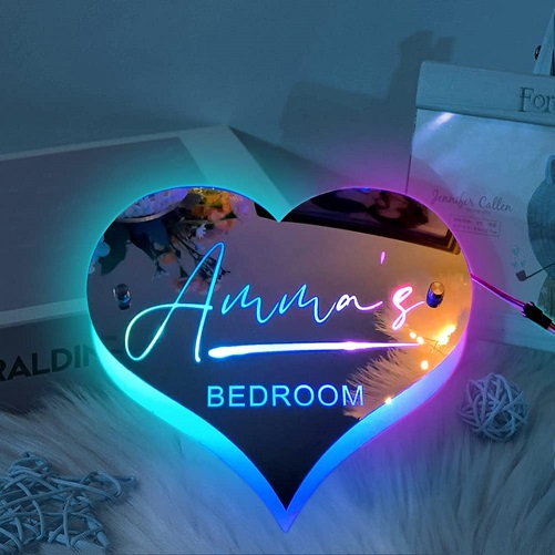 Customized LED Light 1 year anniversary gifts for girlfriend