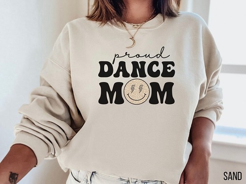 Dance Mom Slouchy Oversized Sweatshirt