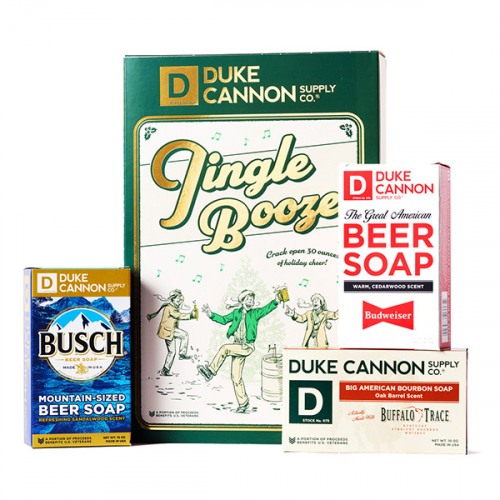 Duke Cannon Beer & Bourbon Soap Set