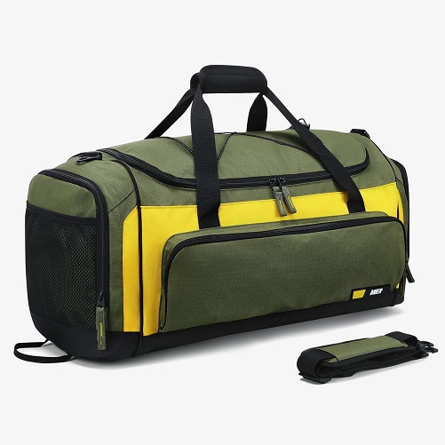 Gym Bag with Shoe Compartment