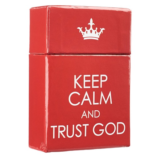 Keep Calm & Trust God Box of Blessings