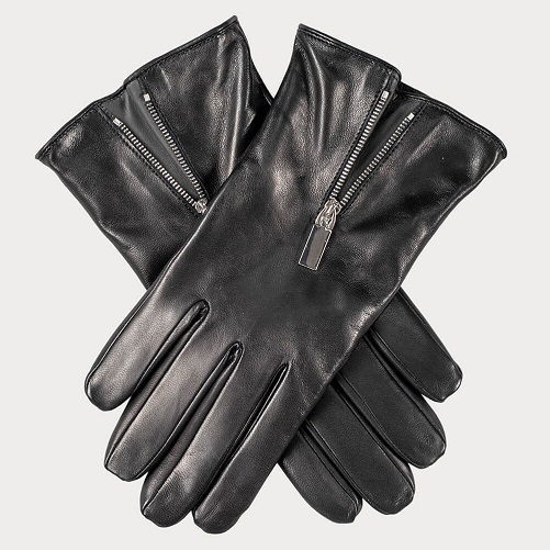 Leather and Cashmere Gloves