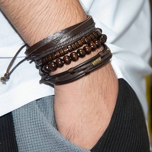 Men’s Leather Vintage Bracelet