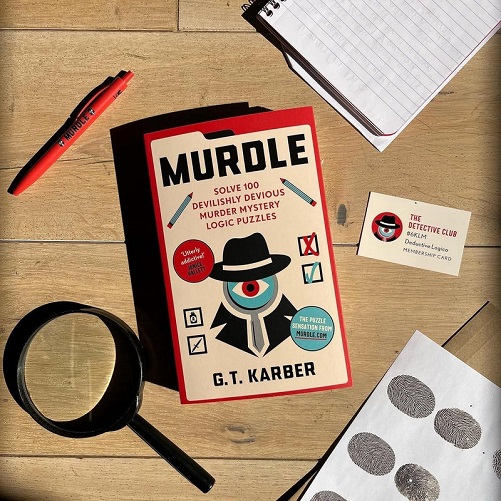 Murder Mystery Puzzle Book