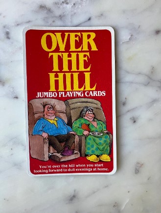 Over The Hill Jumbo Playing Cards