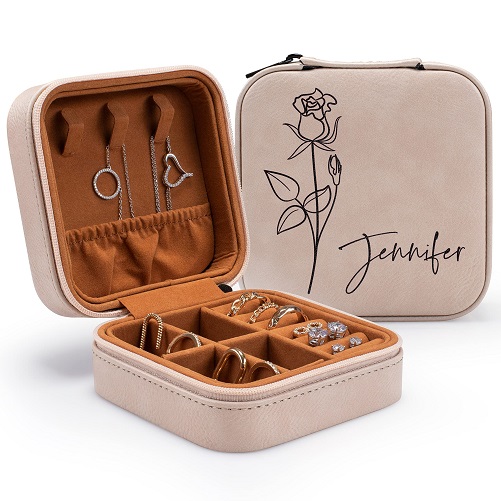 Personalized Jewelry Case