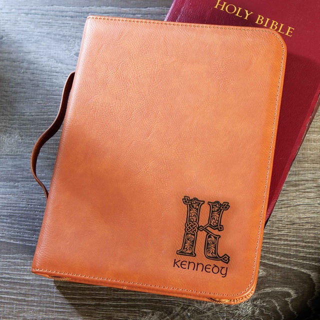 Personalized Leather Bible