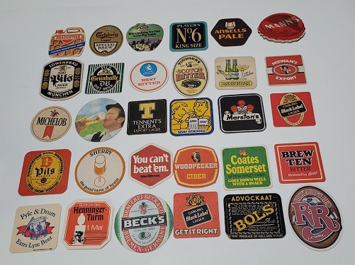 Vintage Beer Coasters gifts for beer lovers