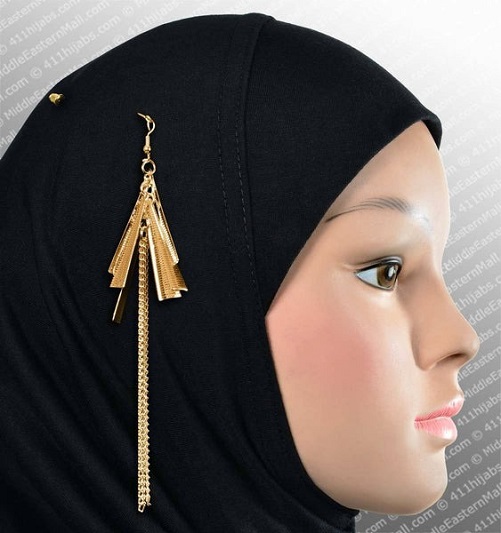 Dangle Hijab Pin Eid gifts for wife