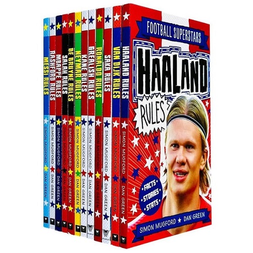 Football Superstars 6 Book Collection