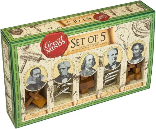 Great Minds Set of 5 Puzzles