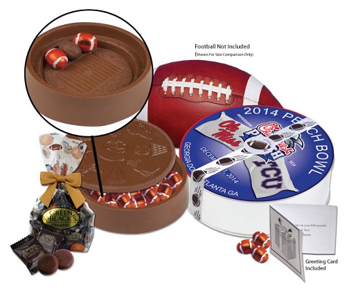 Original Chocolate Footballs football gifts for boys